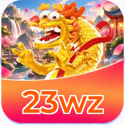 Interface da plataforma 23wz mostrando slots populares e bônus de boas-vindas